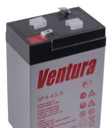 Аккумуляторная батарея Ventura GP 6-4,5 Напряжение 6 B - 4,5Ah Ventura Ventura GP 6-4,5 фото, купить, цена, магазин